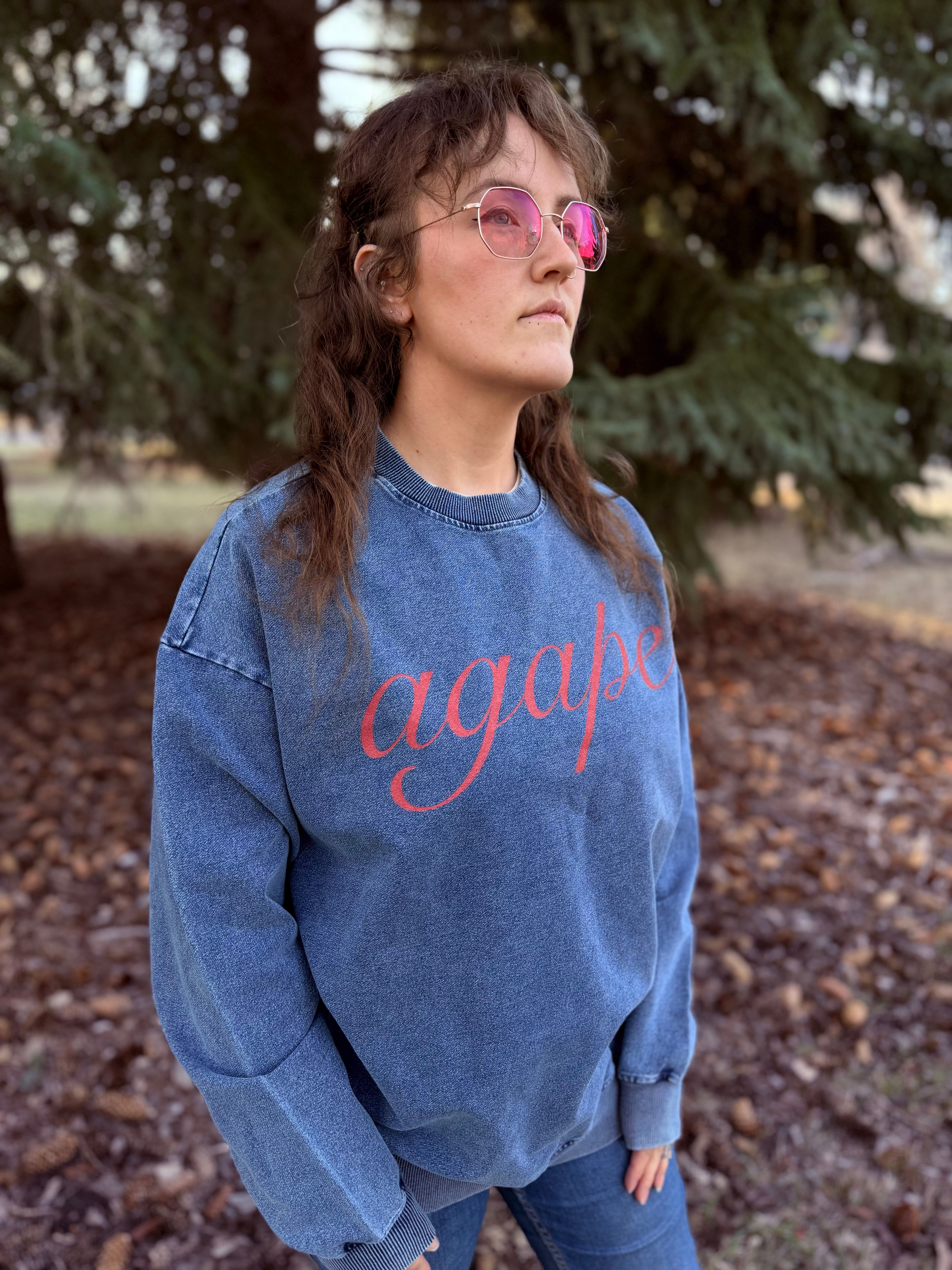 Agape Crewneck