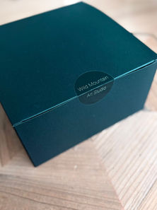Closed Studio Study gift box with original Alberta landscape painting
Premium gift packaging featuring an original 8 × 8 Alberta landscape painting
Studio Study collection of original miniature Alberta landscape paintings
Corporate fine art gift featuring original Alberta artwork
Original Alberta landscape painting