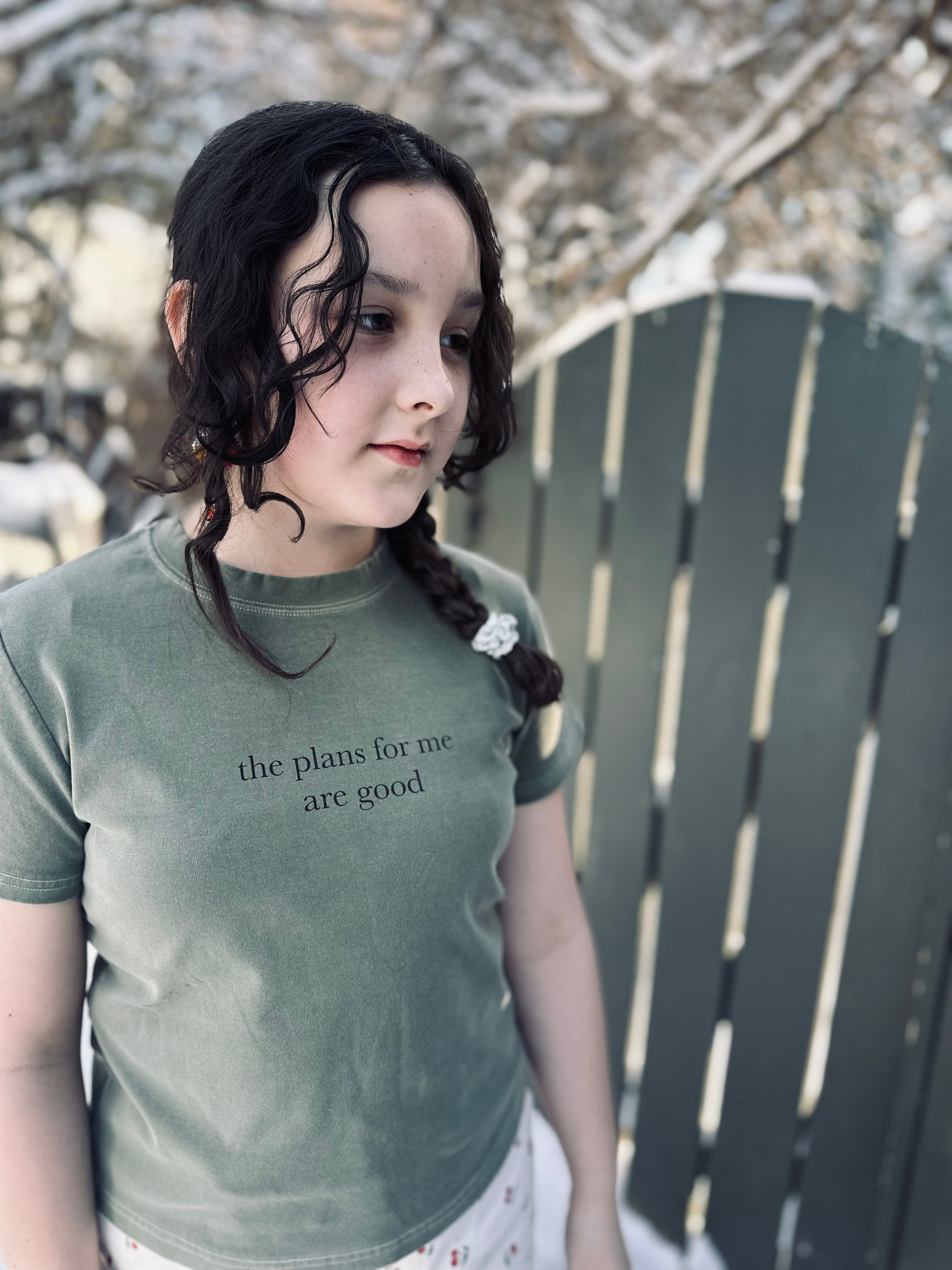 Good Plans Girl's Tee
