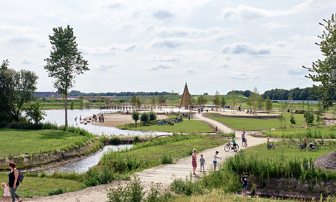 beelden Crescent Park