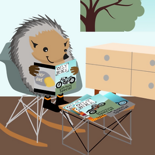 Reggie needs a helmet.