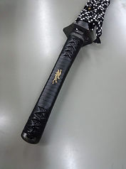 突兵拵(牛革巻)