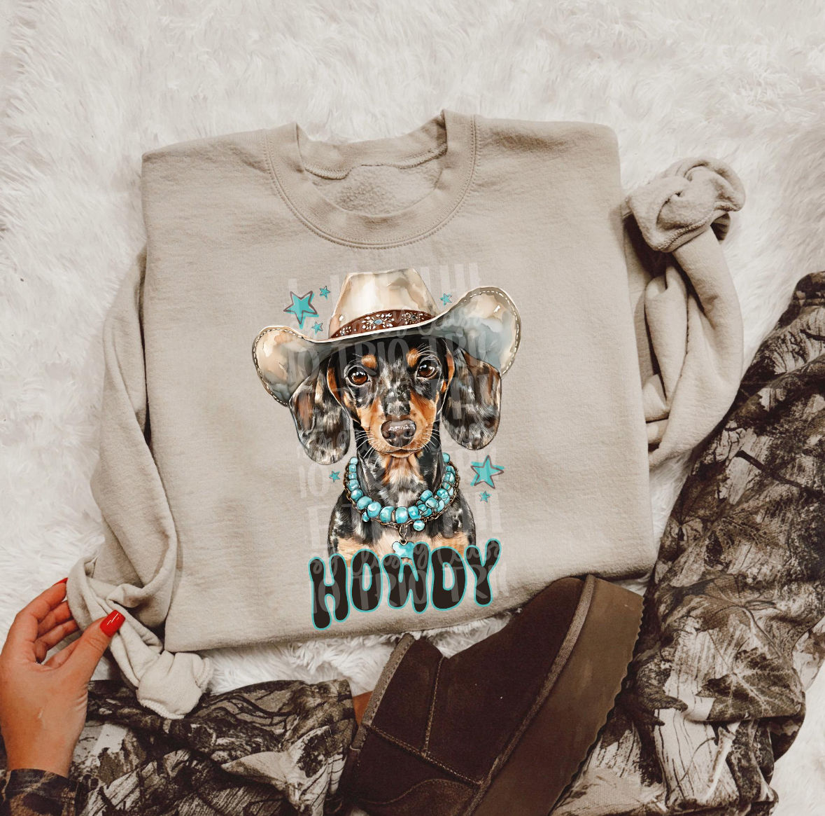 HOWDY TEE/SWEATSHIRT