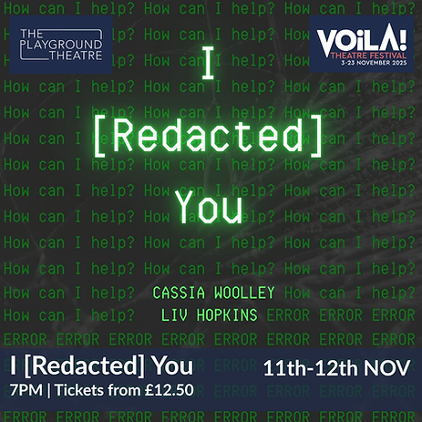 I [Redacted] You