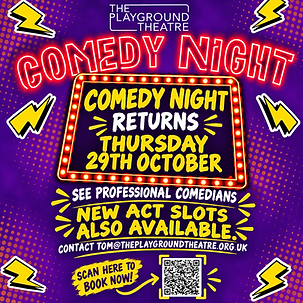 The Playground Theatre’s Stand-Up Comedy Night