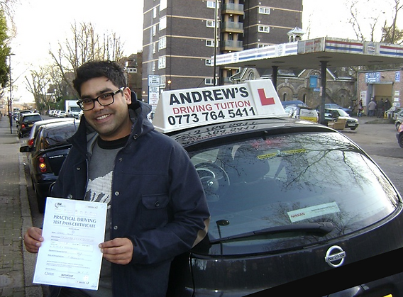 student 30 passing their driving test