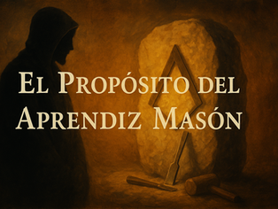 🏛️ El Propósito del Aprendiz Masón