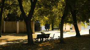 Una mujer sin edad ni encantos visibles se le acerca, ¿ha dormido usted en la banca?, ¡pero por qué, señor! ¿Puede darme algo de comer?, esquiva, pide y recibe. ¿Agradece, o cobra un derecho?