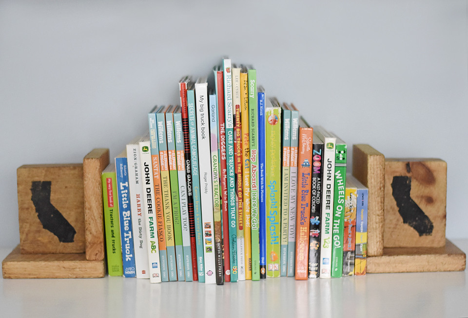 Rustic Cali Bookends