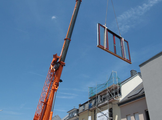Installation baie vitrée