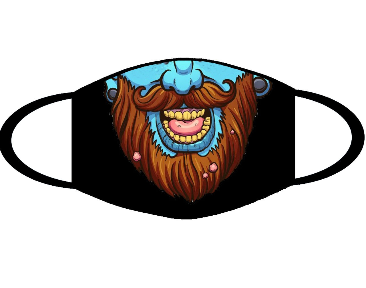 SONRISA CON BARBA