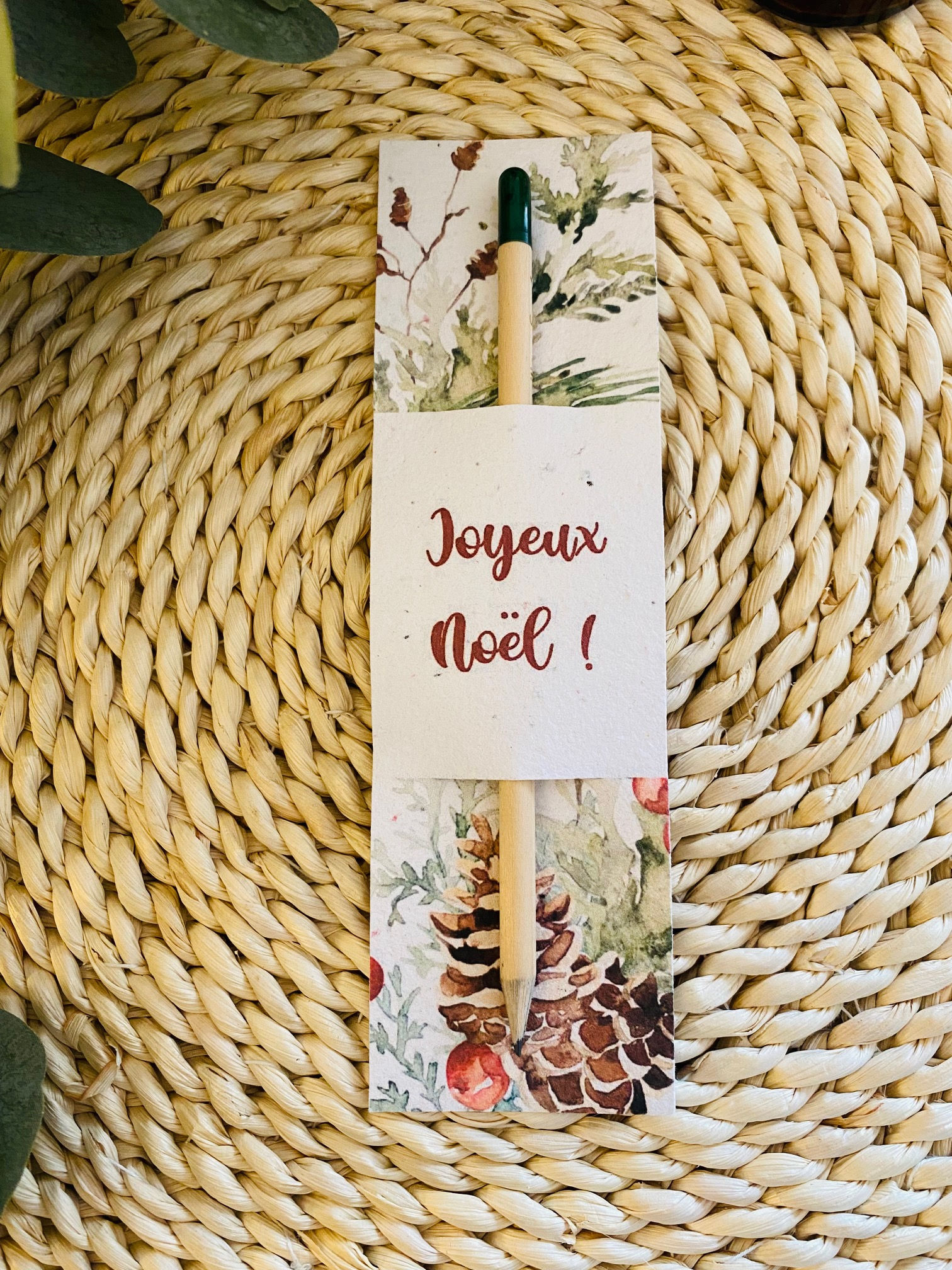 Crayon à planter Joyeux Noël
