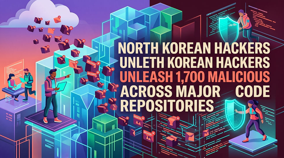 North Korean Hackers Unleash 1,700 Malicious Packages Across Major Code Repositories