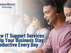 How IT Support Services Help Your Business Stay Productive Every Day