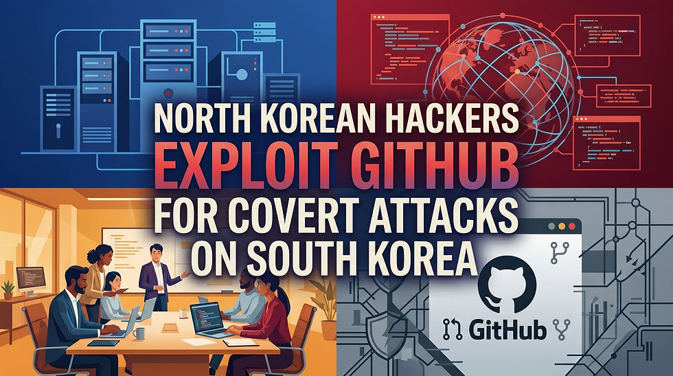 North Korean Hackers Exploit GitHub for Covert Attacks on South Korea