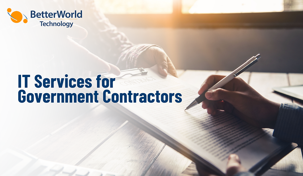 IT Services for Government Contractors: Compliance, Security, and Continuity