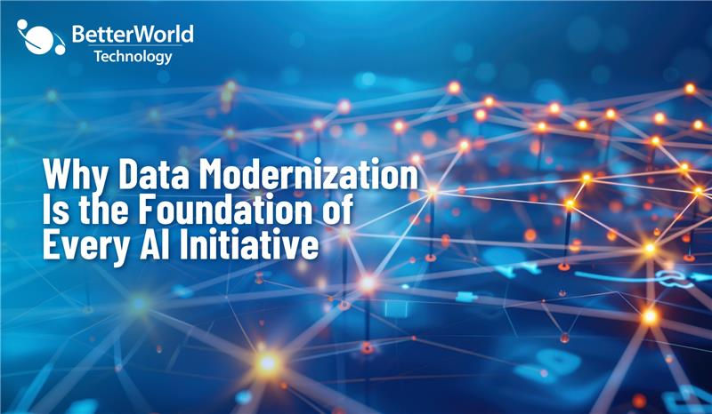 Why Data Modernization Is the Foundation of Every AI Initiative