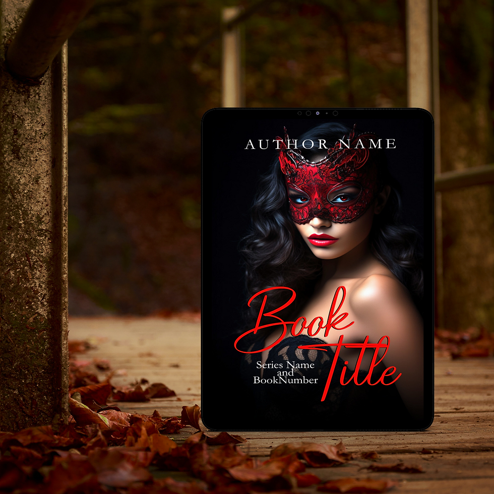 Thumbnail: Half Mask Historical Fiction Vampire Mistress Premade eBook Cover