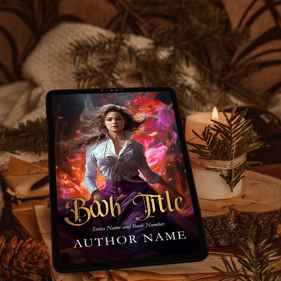 Thumbnail: YA Fantasy Urban Fantasy Magic Premade Book Cover Self Publishing