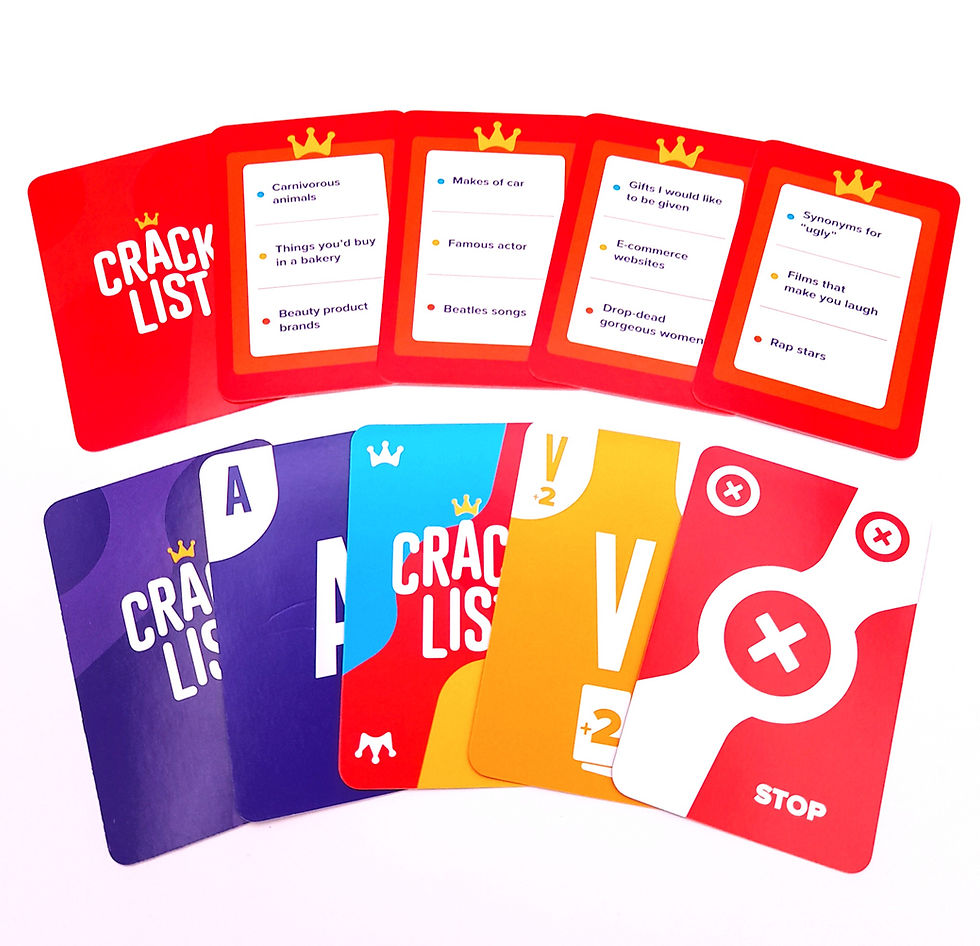 Thumbnail: Crack List Card Game Components