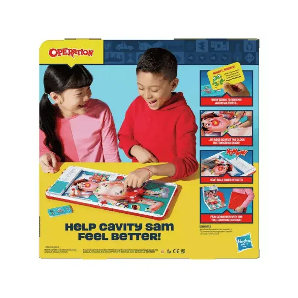 Thumbnail: Operation Board Game Back Cover