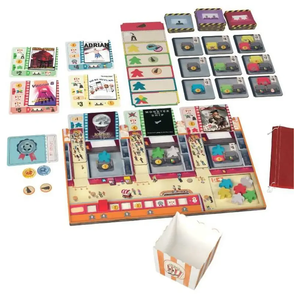 Thumbnail: Popcorn Board Game Components