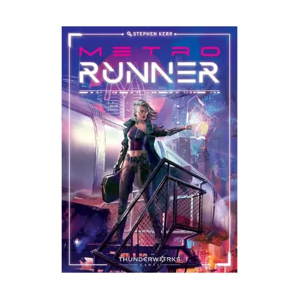 Metro Runner Board Game Front Cover