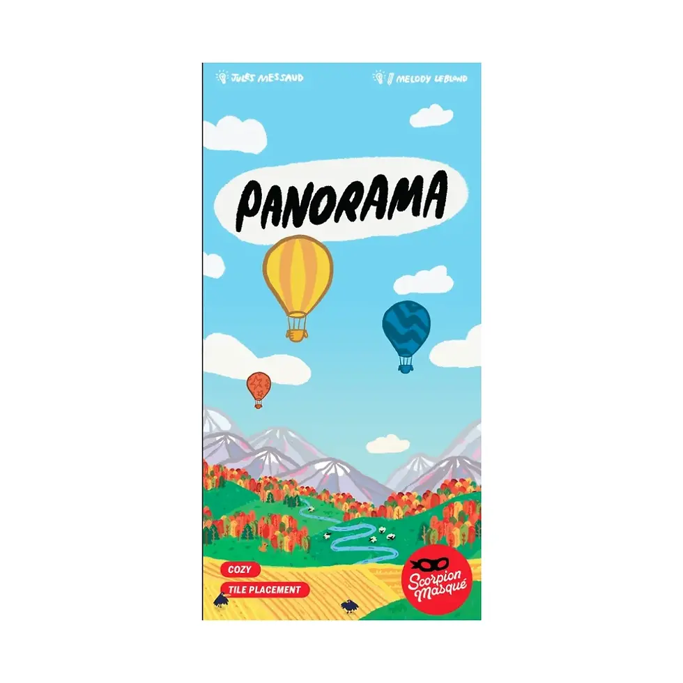 Panorama Board Game Front Cover