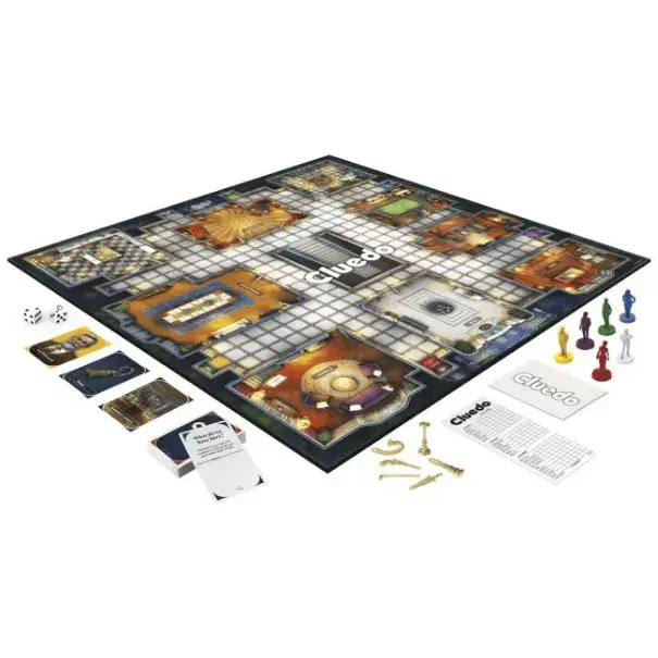 Thumbnail: Cluedo Board Game Components