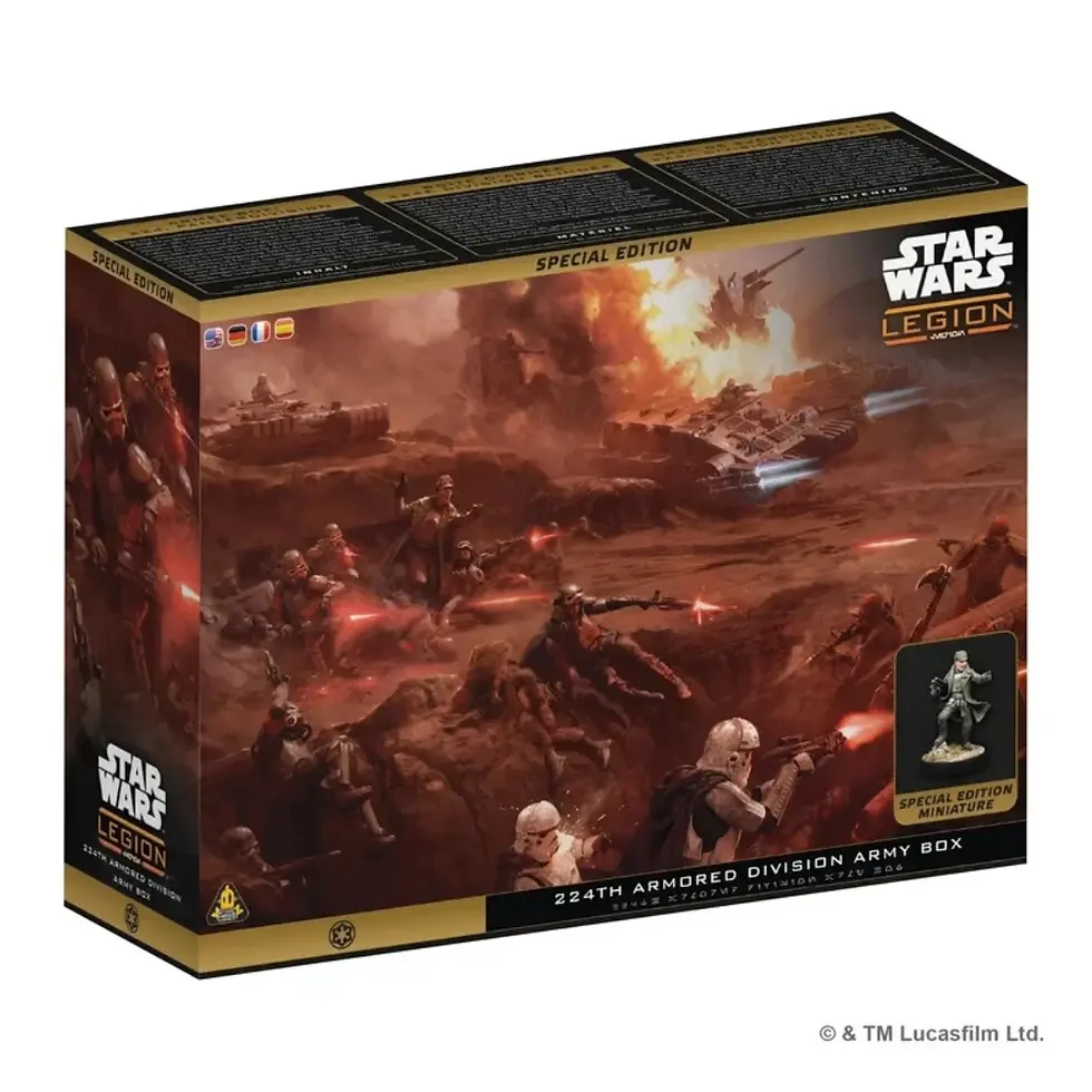 Star Wars: Legion – Mimban 224th Mudtrooper Special Edition Army Box Front Cover