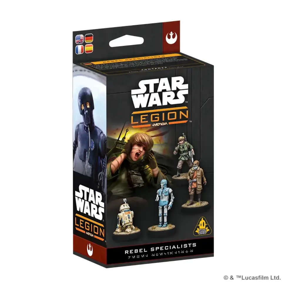 Star Wars: Legion - Rebel Specialists Expansion Front Cover