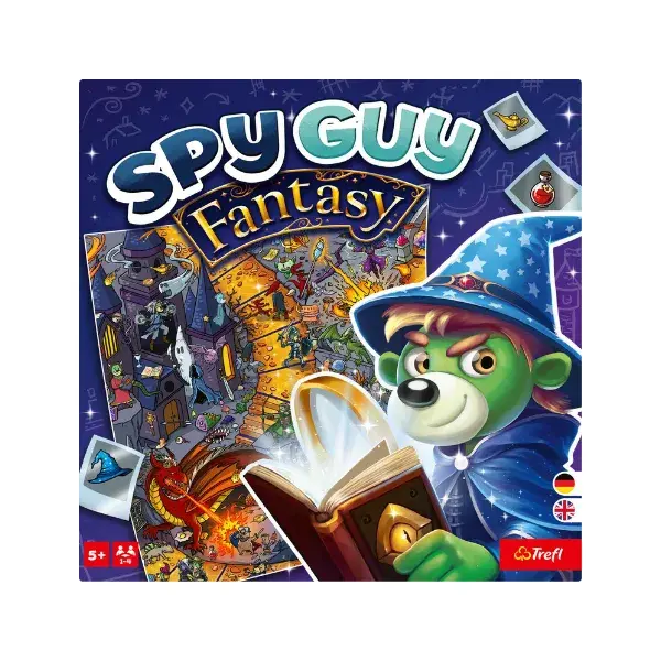 Spy Guy Fantasy Board Game Front Cover