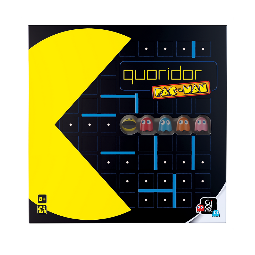 PAC MAN Quoridor Board Game Front Cover
