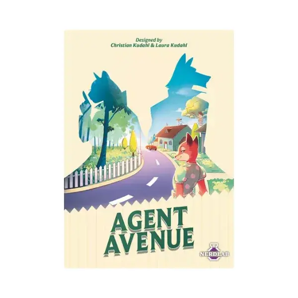 Agent Avenue Board Game Front Cover