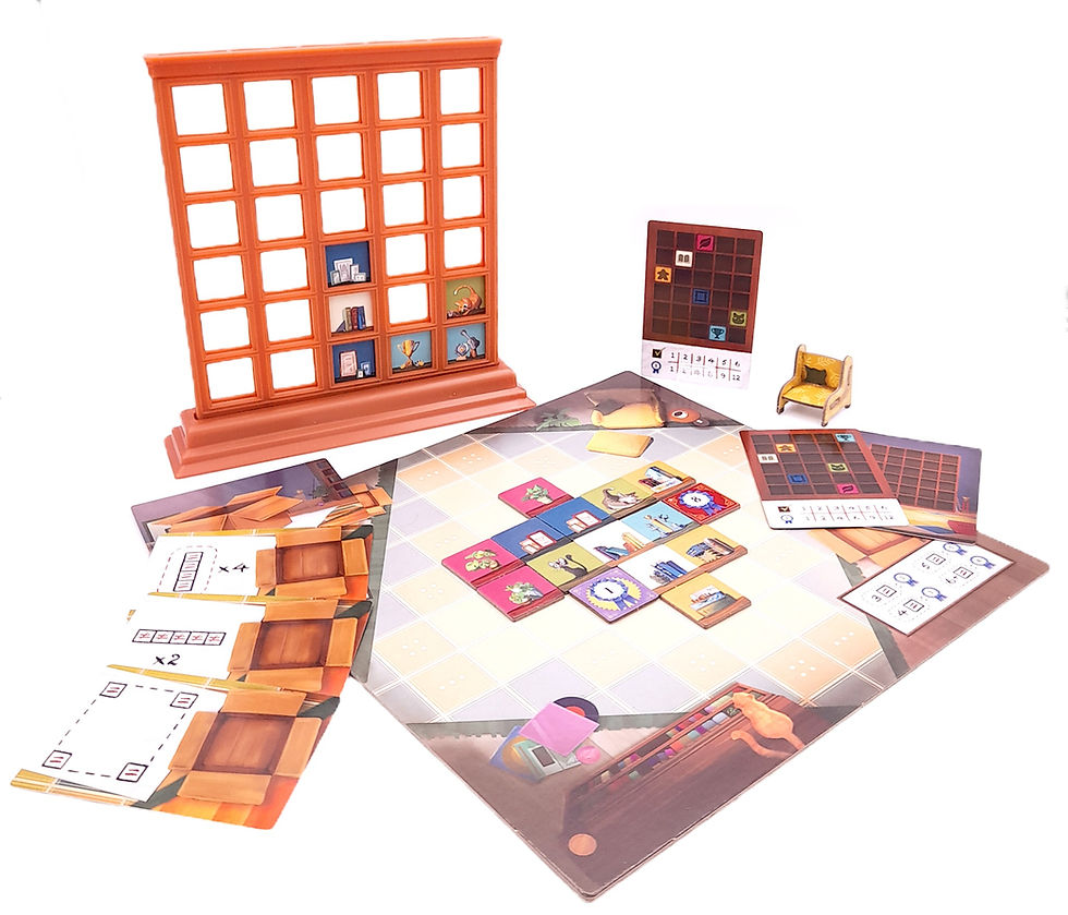 Thumbnail: My Shelfie Board Game Components