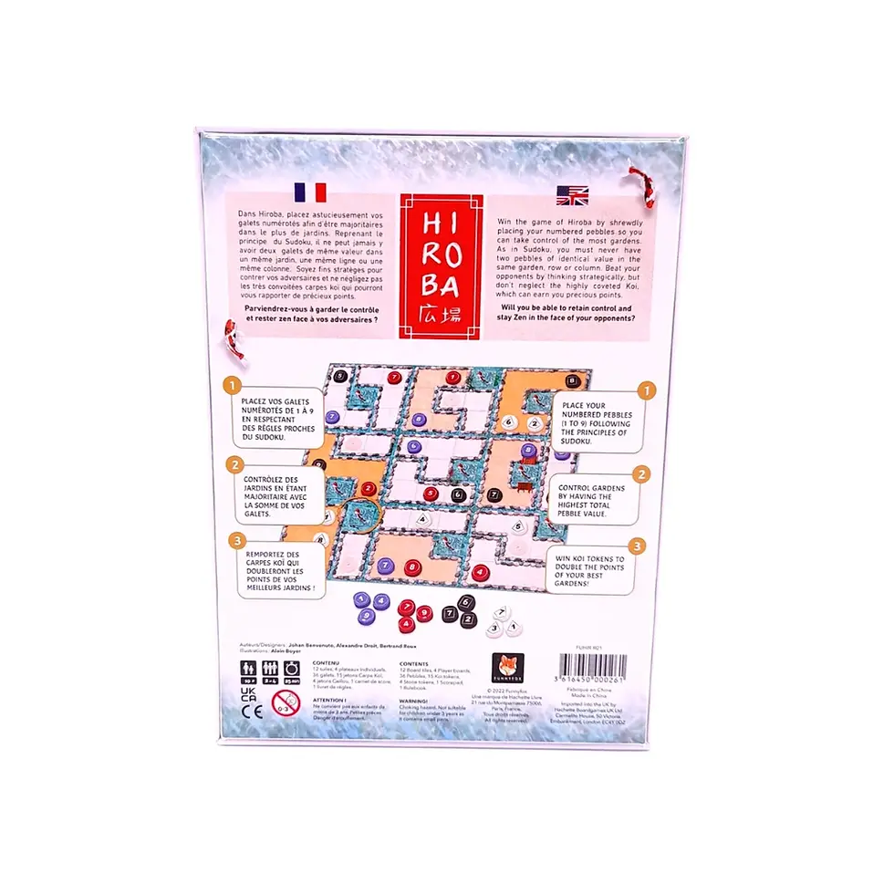 Thumbnail: Hiroba Board Game Back Cover