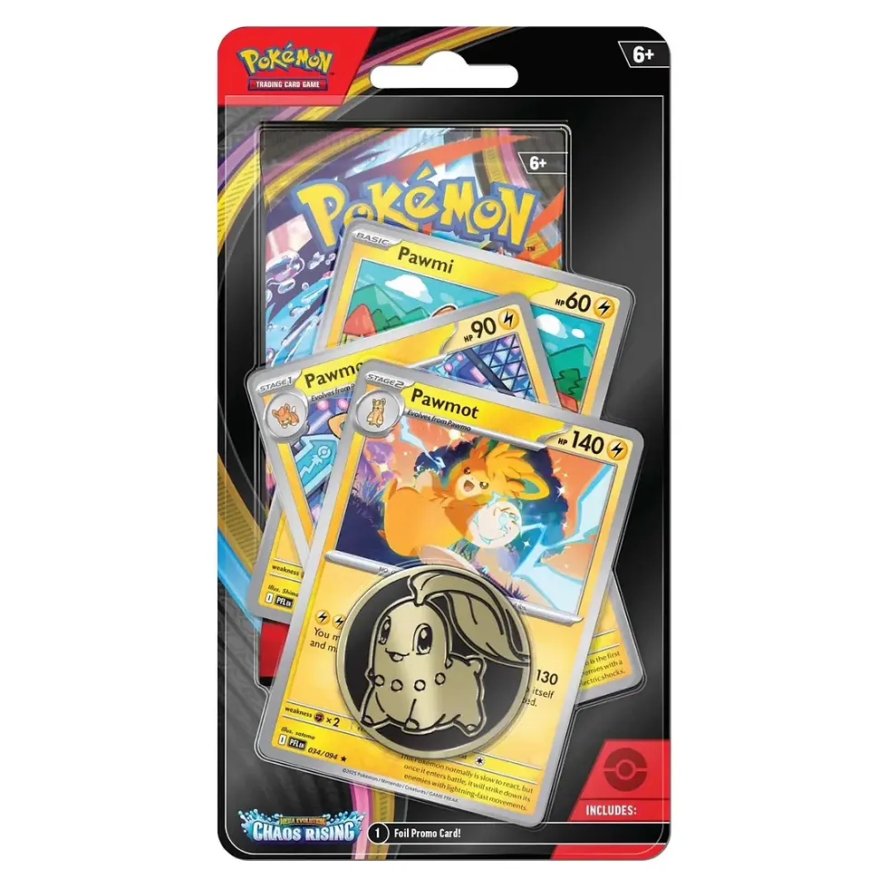 Thumbnail: Pokémon TCG: Mega Evolution Chaos Rising - Premium Checklane Pawmot