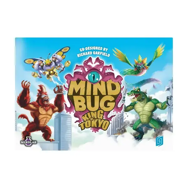 Mindbug x King of Tokyo Card Game Front