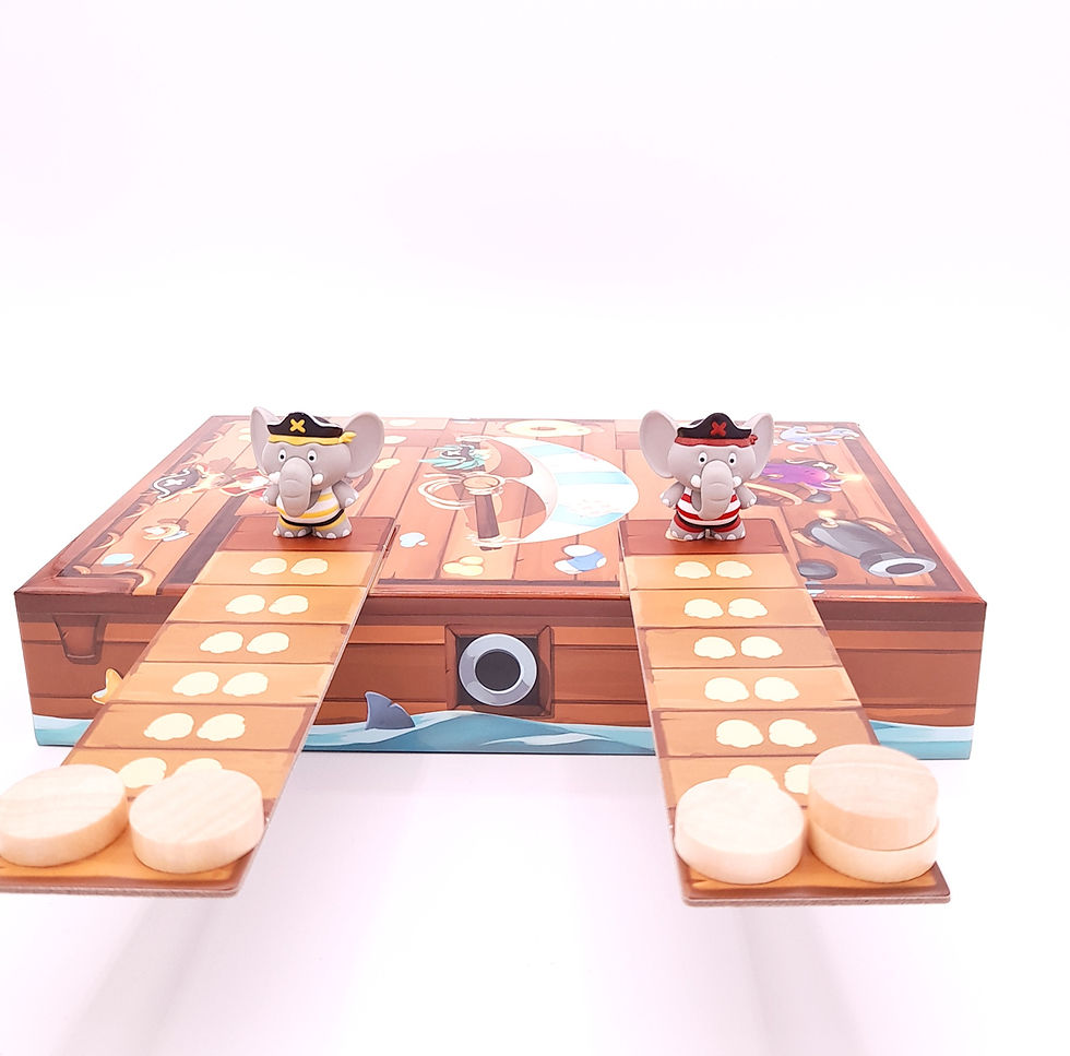 Thumbnail: Stomp the Plank Board Game Setup 2