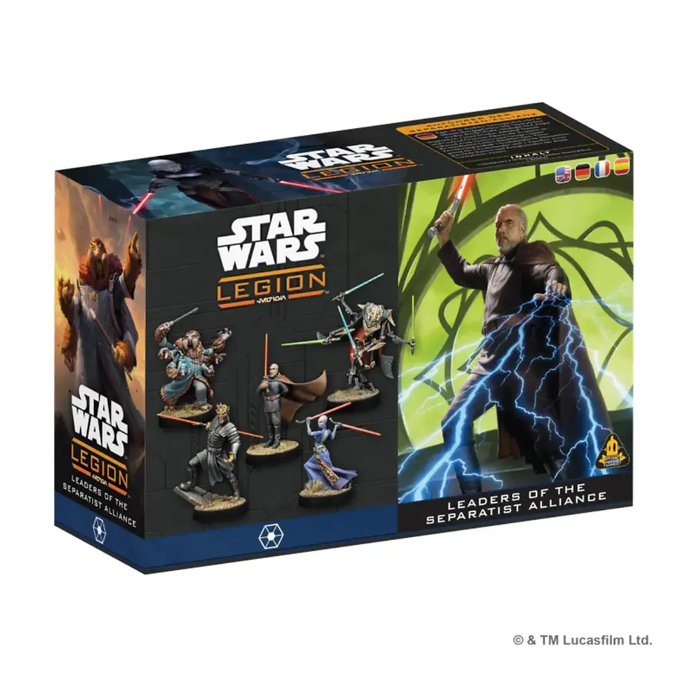 Star Wars: Legion – Leaders of the Separatist Alliance Front Cover