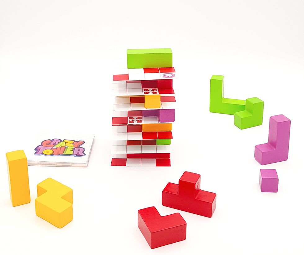 Thumbnail: Crazy Tower Board Game Setup
