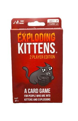 Exploding Kittens: 2 Player Version | An Explosive Game