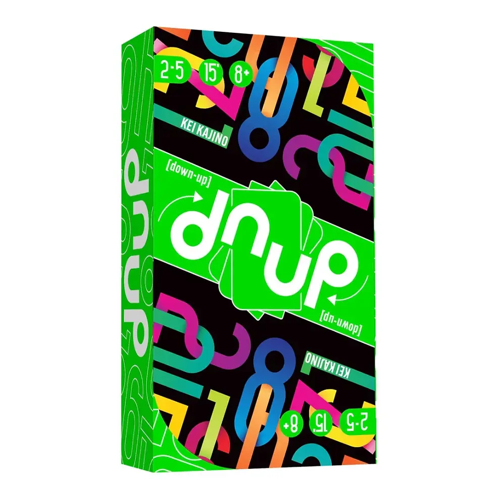 dnup board game front cover
