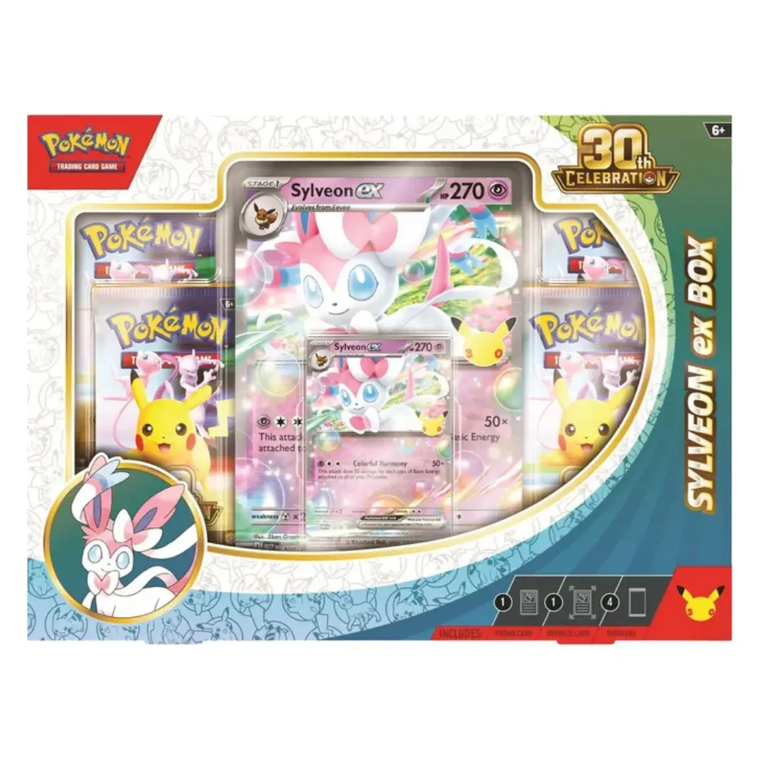 Pokémon TCG: ex Box - Sylveon - 30th Celebration