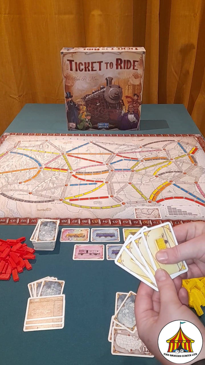 Thumbnail: Ticket to Ride Board Game How to Play Video