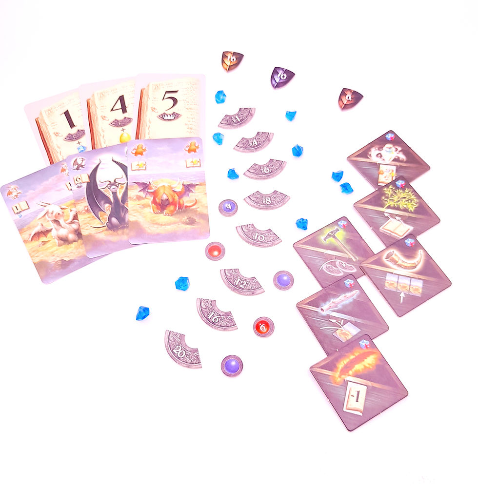 Thumbnail: Dragonkeepers Board Game Components