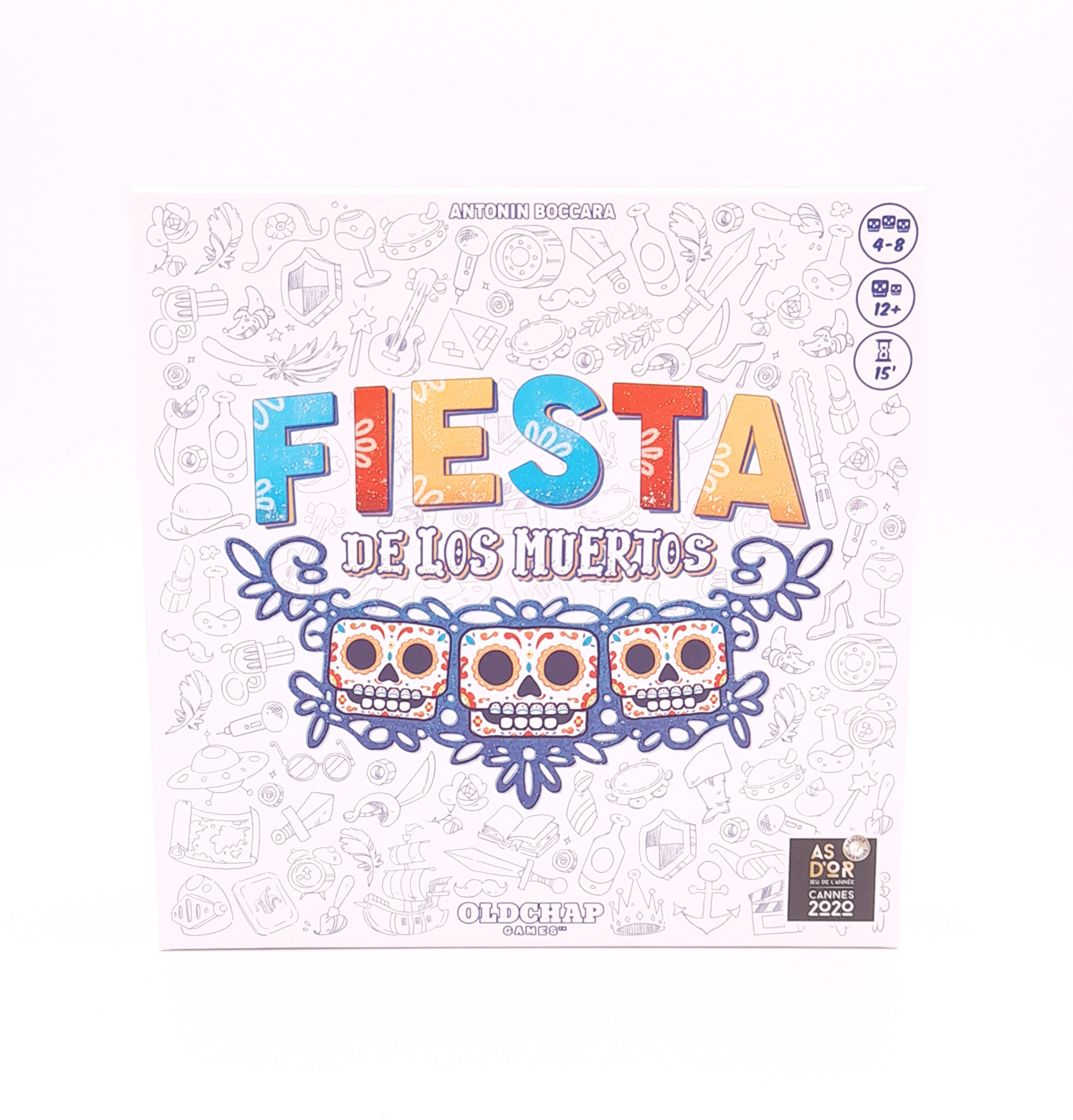 Fiesta de los muertos Party Game Front Cover