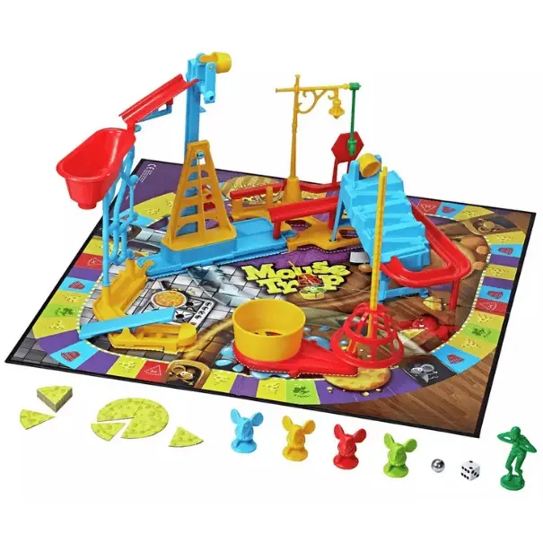 Thumbnail: Mousetrap Board Game Components