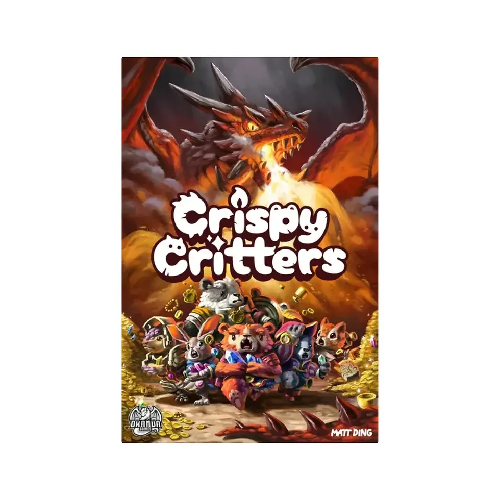 Crispy Critters Board Game Front Cover