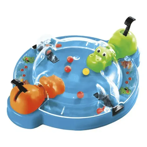 Thumbnail: Hungry Hungry Hippos Grab & Go Board Game Components
